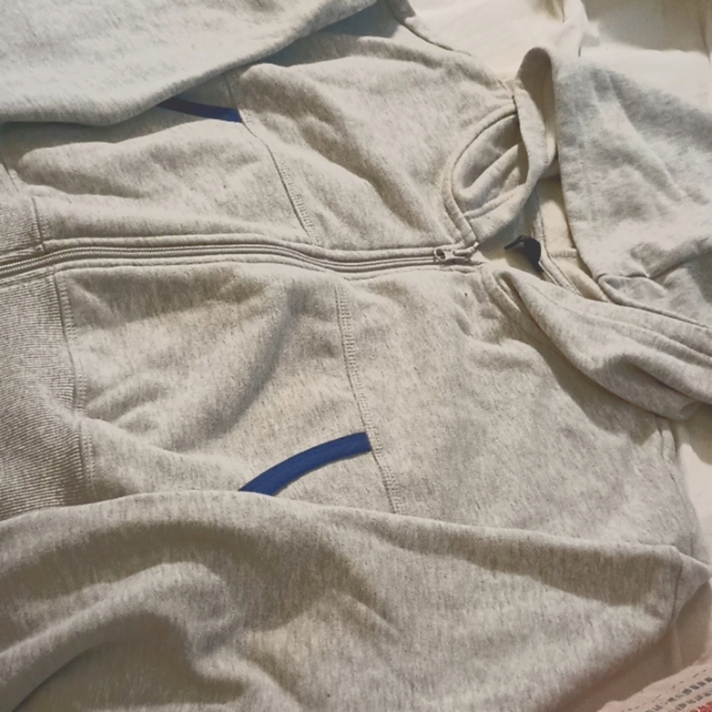 PacSun cropped hoodie zip up